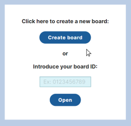 Click "Create board"