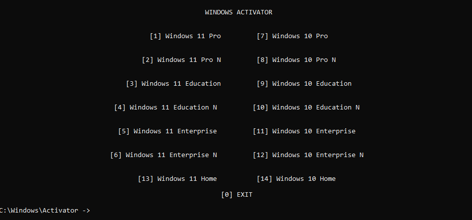 GitHub - Swir/Activator-Windows: Tool to activate Windows 10 and 11 ...