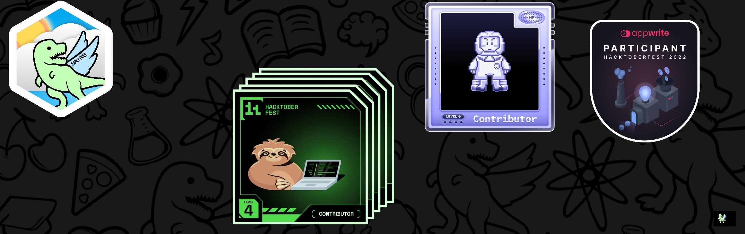 @lawlez's Holopin board