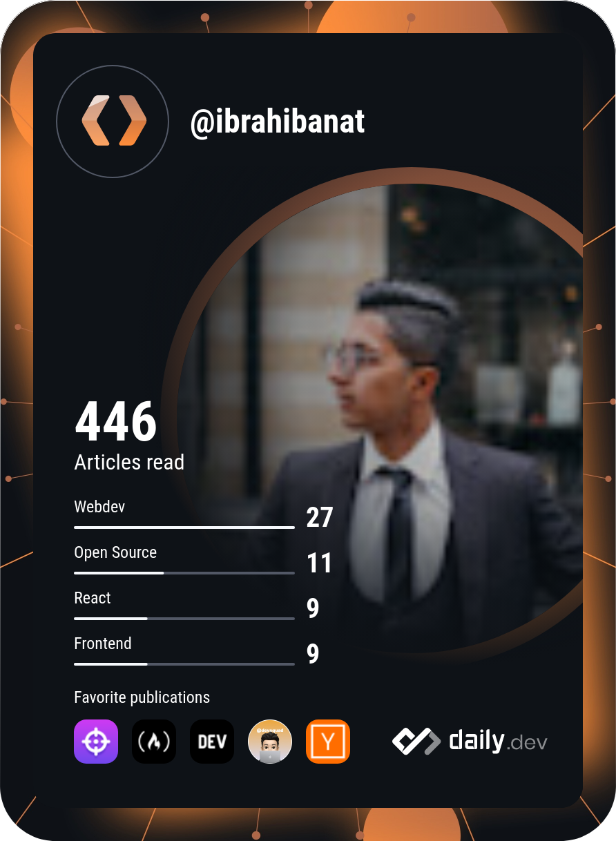 Ibrahim Banat's Dev Card