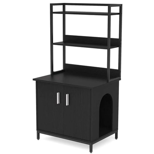 byblight-kellum-black-litter-box-enclosure-industrial-cat-cabinet-with-shelves-and-doors-wood-pet-cr-1