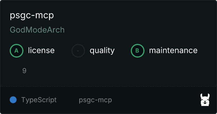 psgc-mcp MCP server