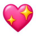 A little love - sparkling heart