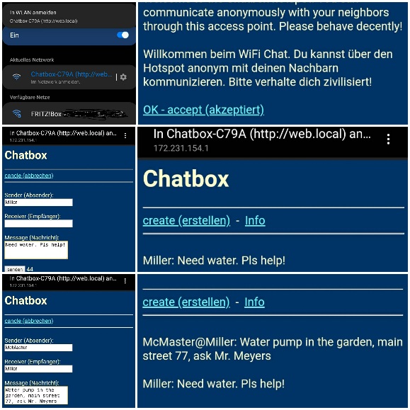 ESP8266 Chatbox Chat