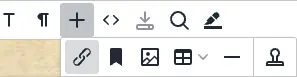 toolbar group: format