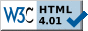 HTML Validator Badge