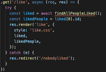 Screenshot dead code
