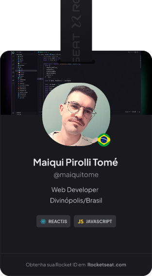 Maiqui Pirolli Tomé's Rocket ID