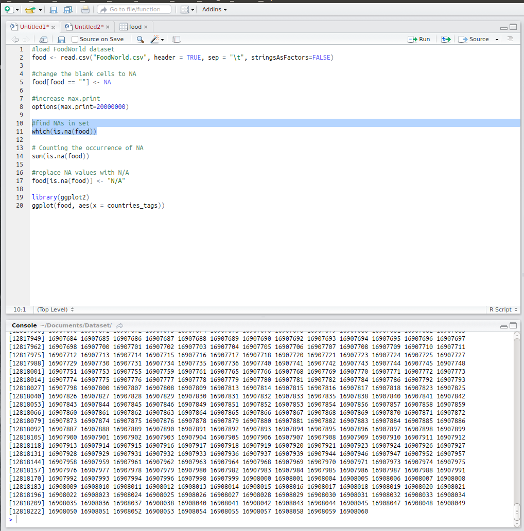 Missing Values