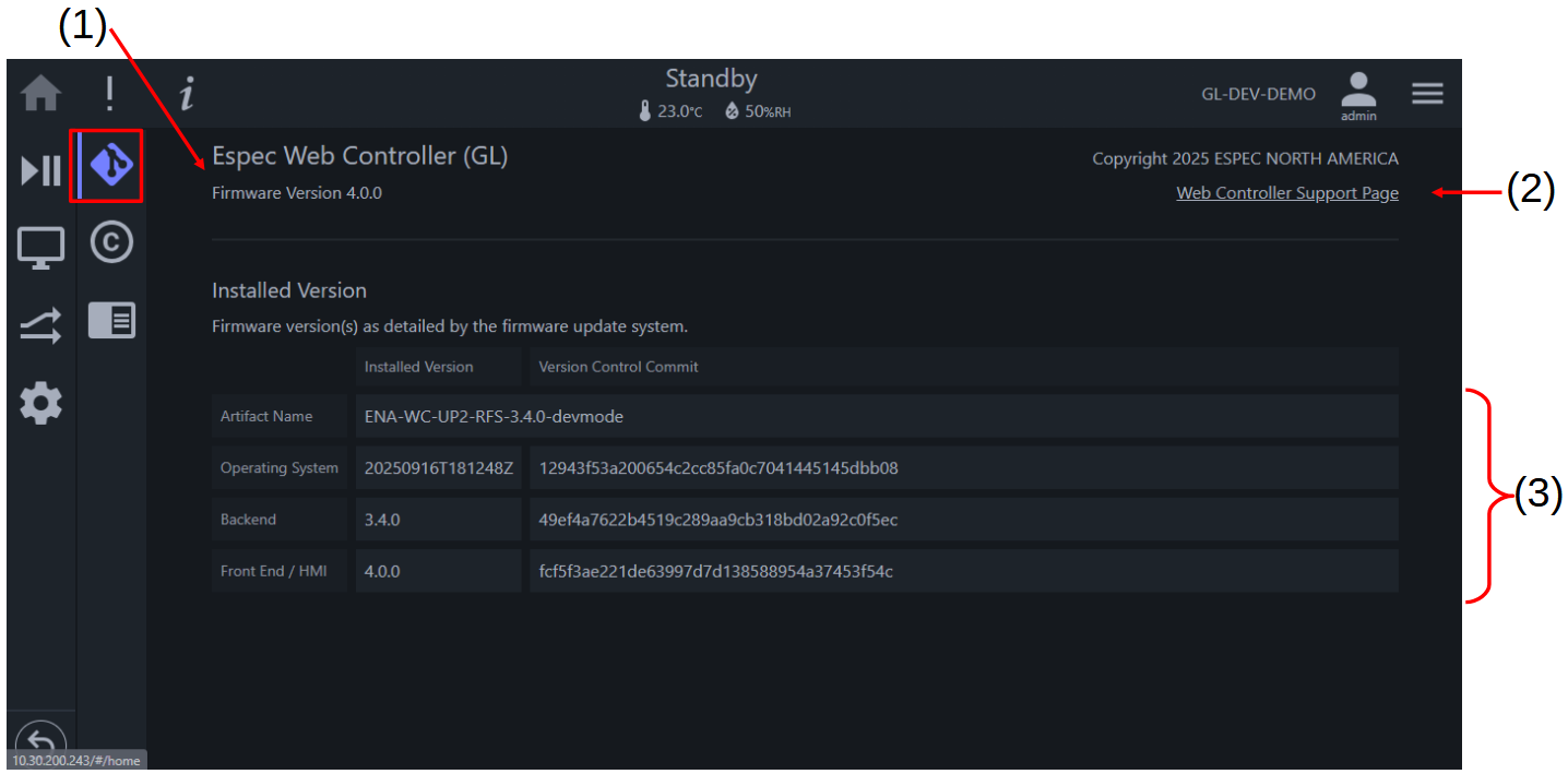 GL Controller Software Information & Support Page