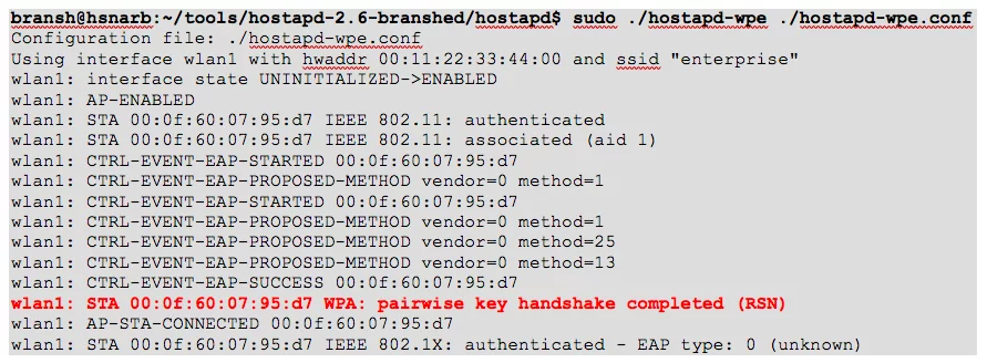 patching hostapd-wpe