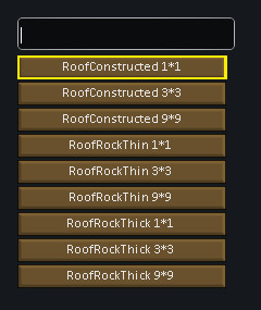 roofs options