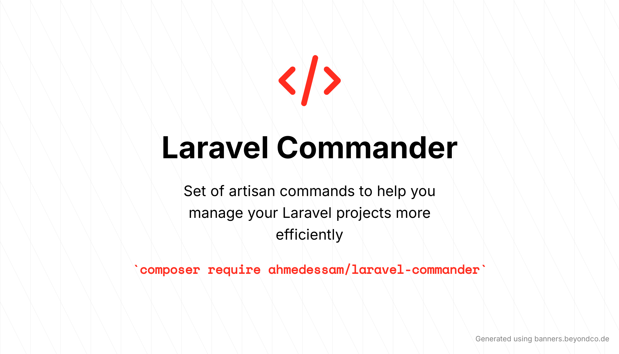 Laravel Commander