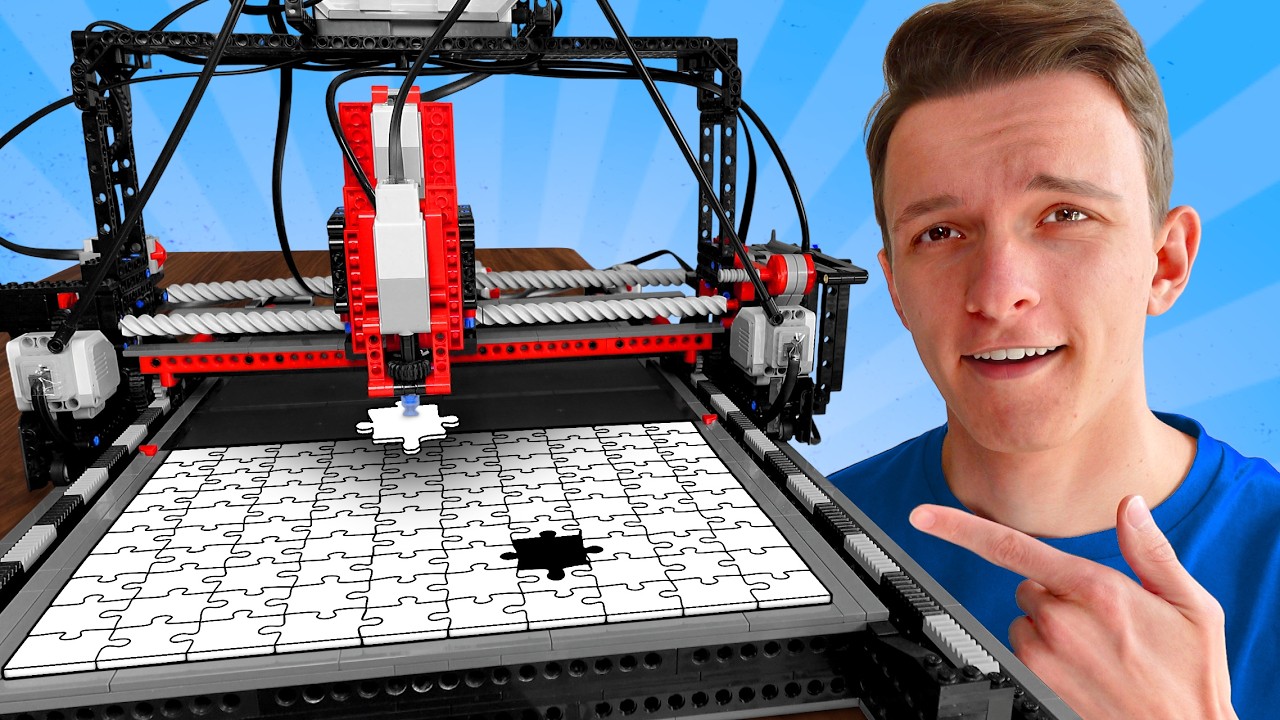 Lego Jigsaw Puzzle Solver Video