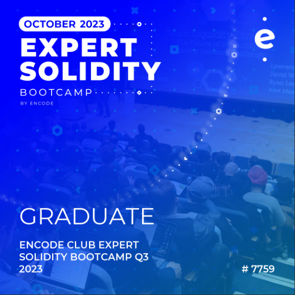 ExpertSolidityBootcamp
