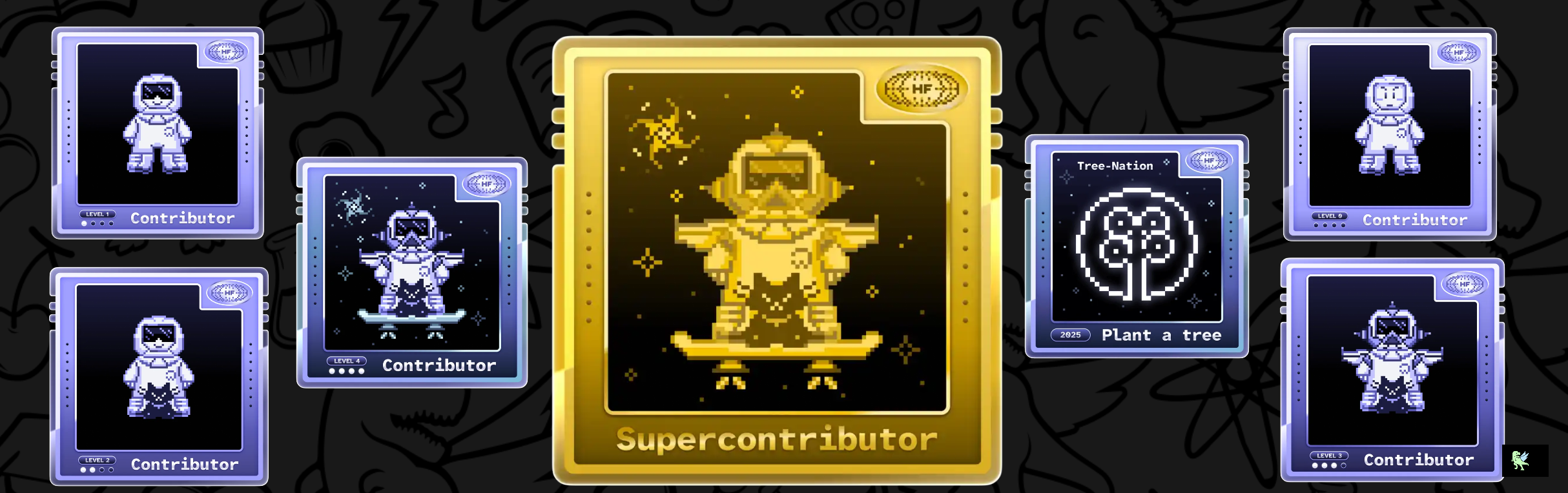 An image of @rajatrsrivastav's Holopin badges, which is a link to view their full Holopin profile