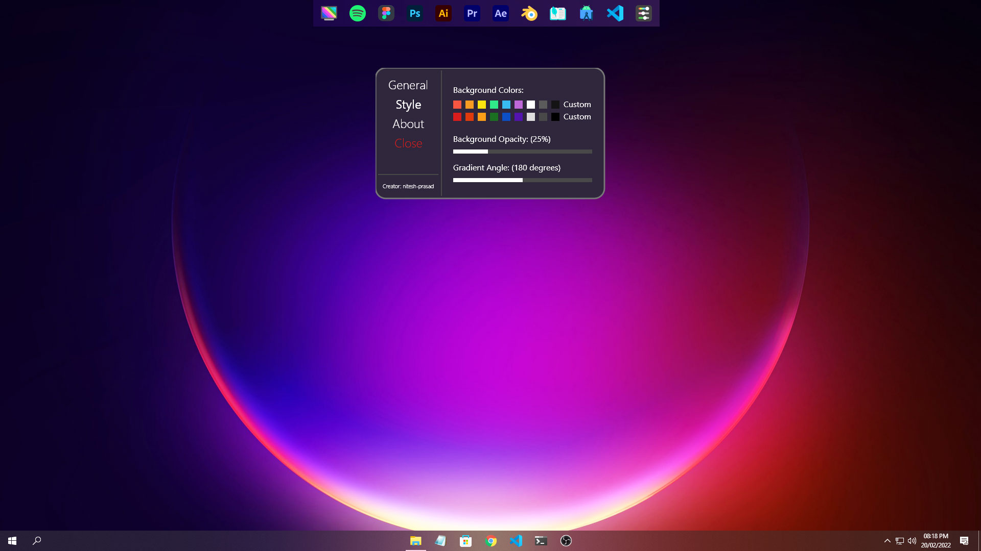 GitHub - nitesh-prasad/Quantum-Dock: Quantum Dock skin for Rainmeter