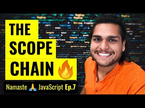 The Scope Chain, Scope & Lexical Environment Youtube Link