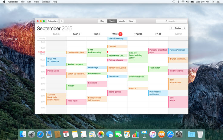 Really OS X calendar