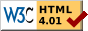 HTML Validator Badge