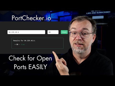 DB Tech - PortChecker - Check for Open Ports EASILY (Docker Tutorial)