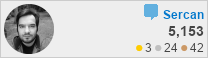 profile for Sercan Sebetçi at Stack Overflow, Q&A for professional and enthusiast programmers