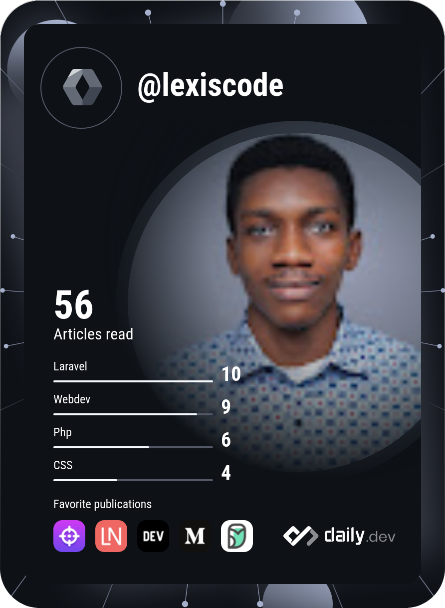 Alexander Vincent's Dev Card