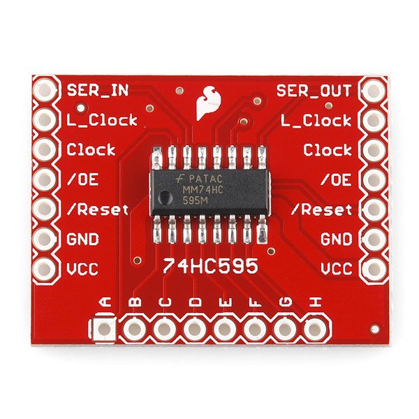 GitHub - sparkfun/SparkFun_74HC595_Arduino_Library: SparkFun fork of ...