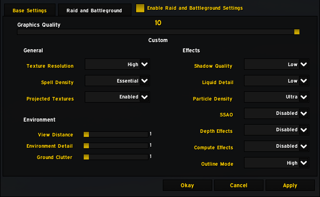 Raid and Battleground