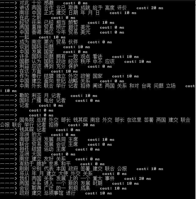 抽取人民日报词语部分结果