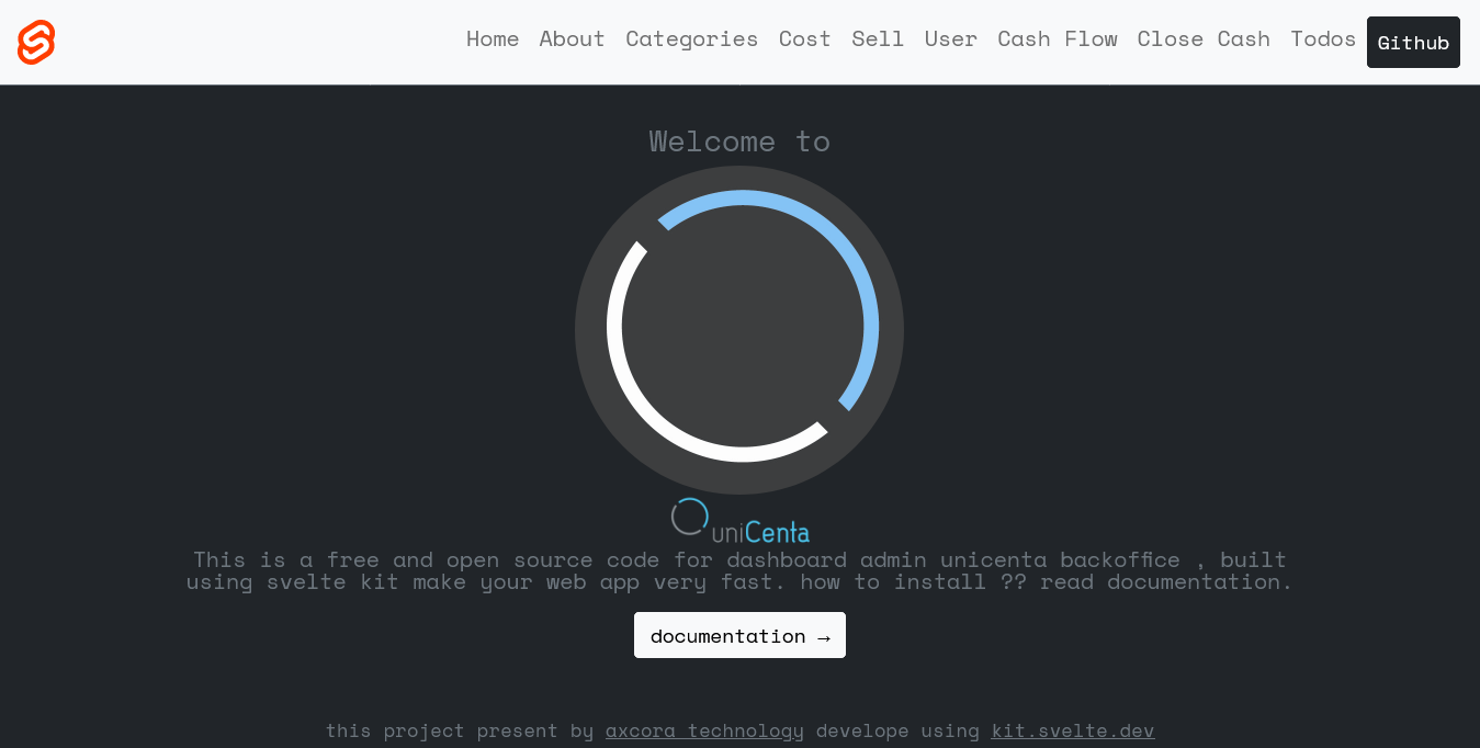 unicentapos web admin dashboard online cloud web apps