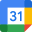 Logo do Google Calendar