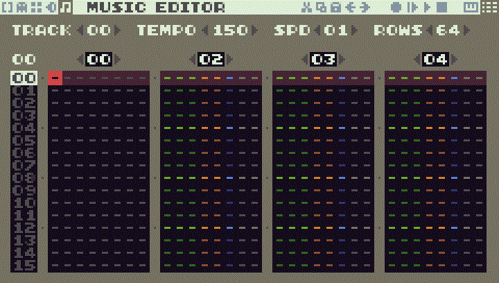 Music Editor Screen Capture