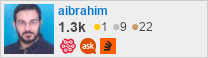 profile for aibrahim on Stack Exchange, a network of free, community-driven Q&A sites