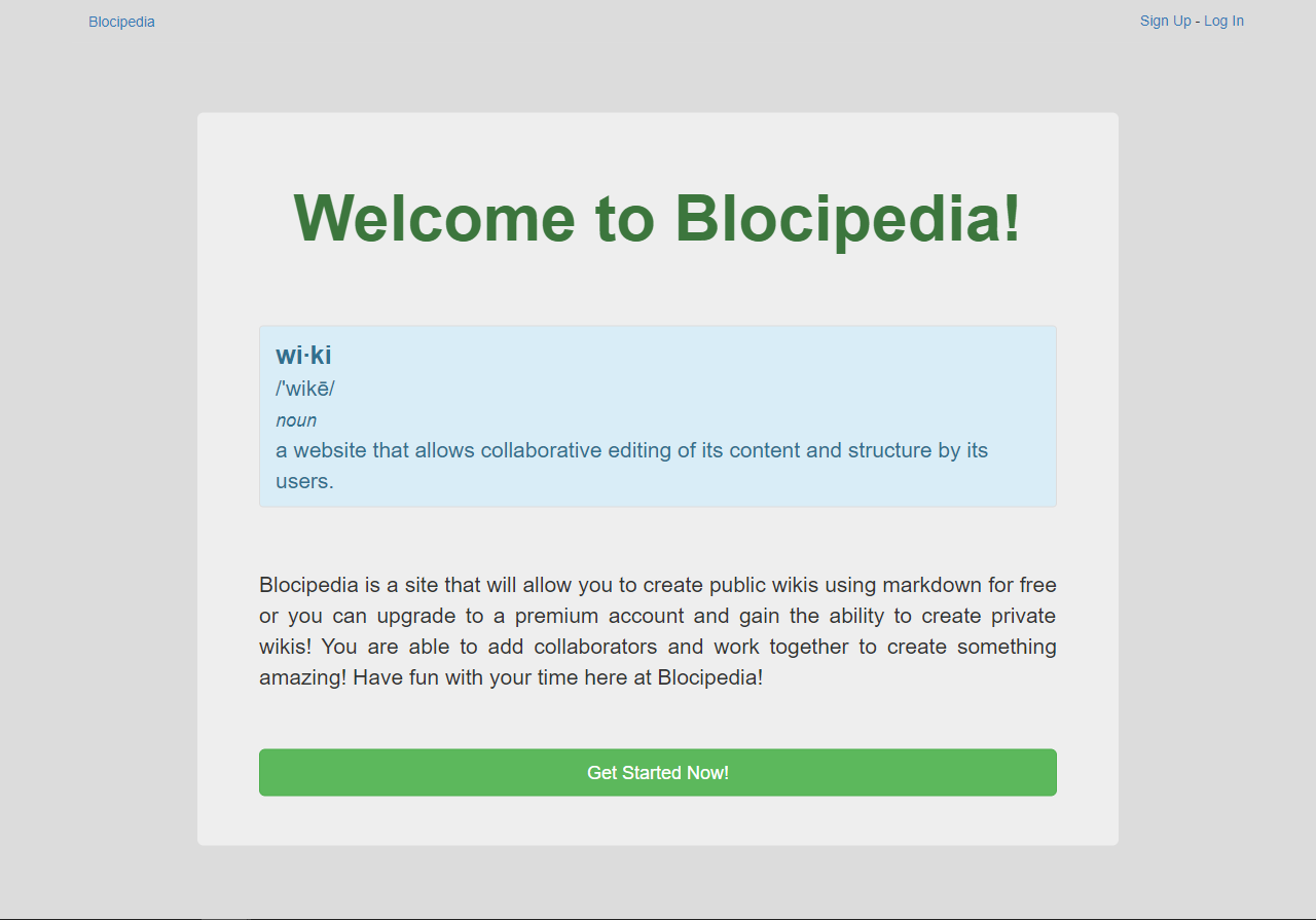 Blocipedia