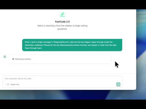 Watch FastCode Demo