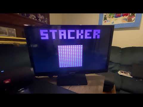 Stacker Arcade Game in MIPS Assembly