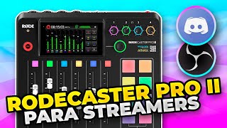 Cómo utilizar la Rodecaster Pro II para streaming y chat de voz