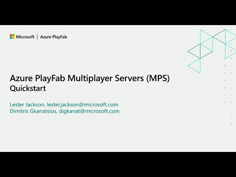 Azure PlayFab Multiplayer Servers Quick Start (Linux Game Servers)