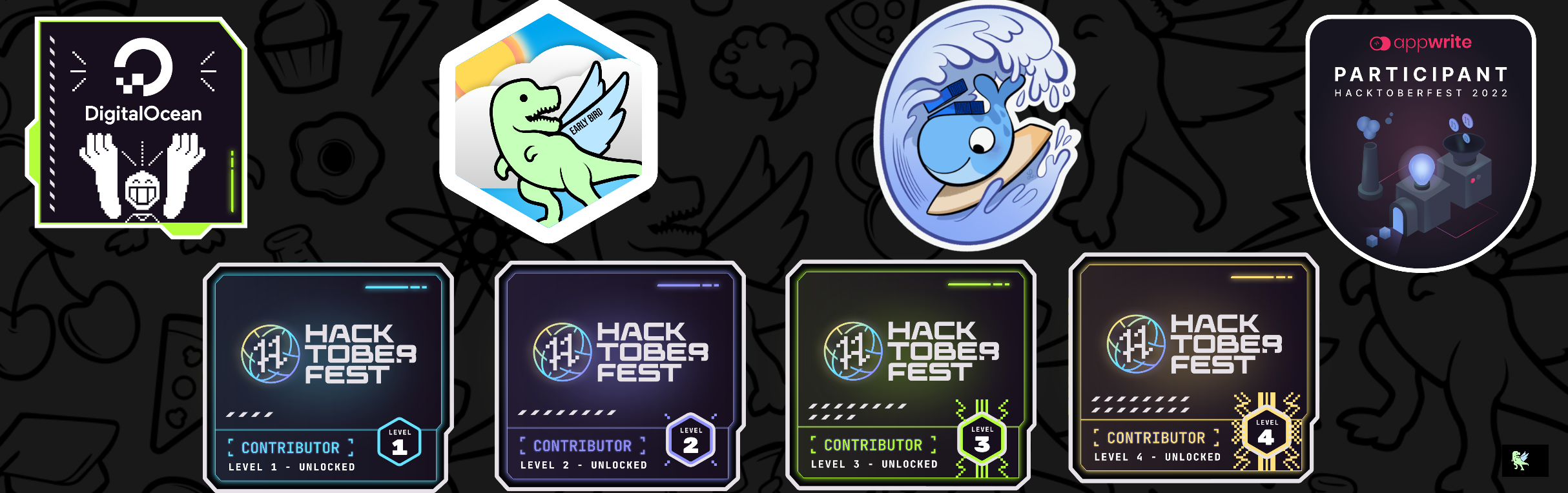 @akashdnb's Holopin board