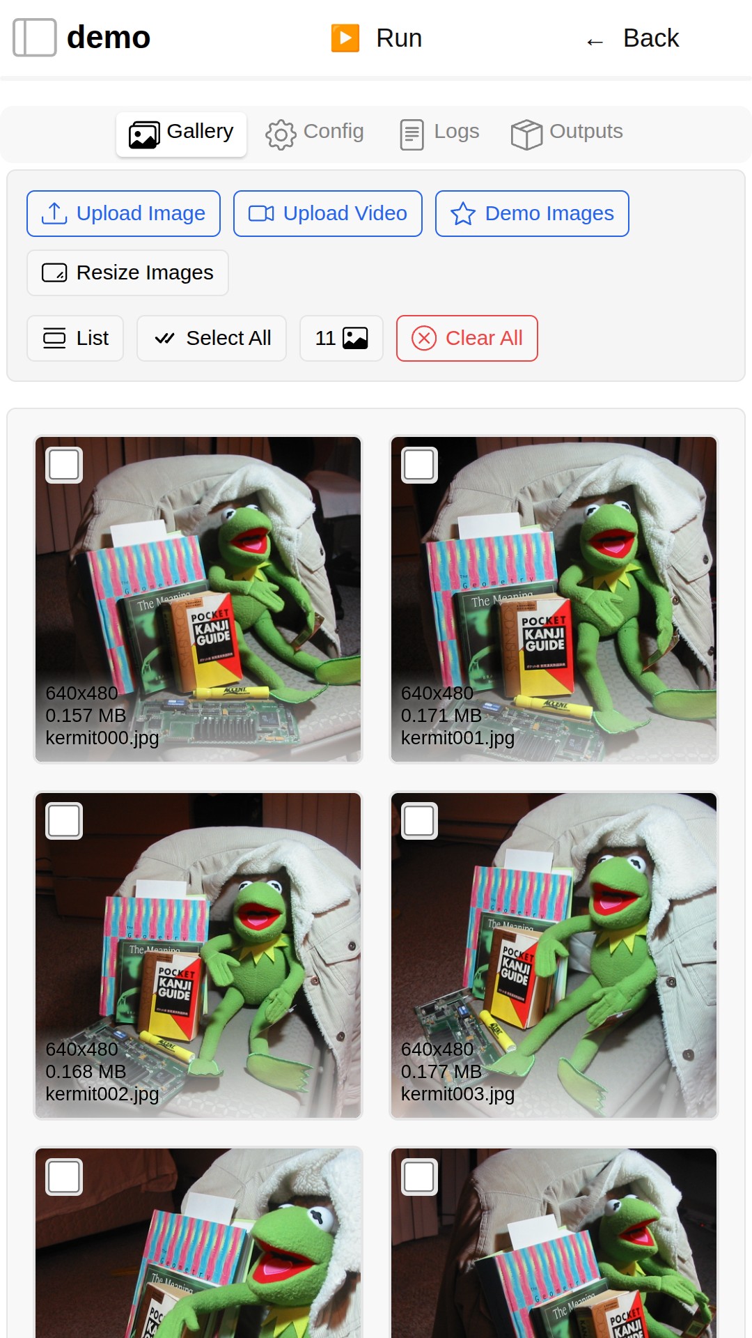 Project images
