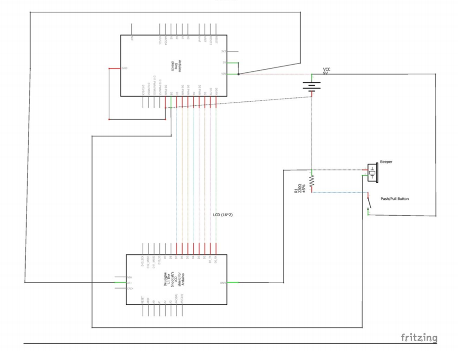 Project Schematics - Fritzing