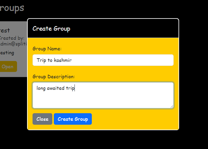 Create Group