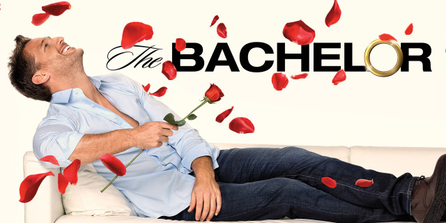 bachelor holding a rose