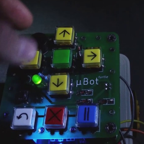 μBot, the educational floor robot
