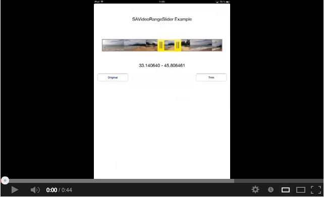 SAVideoRangeSlider youtube