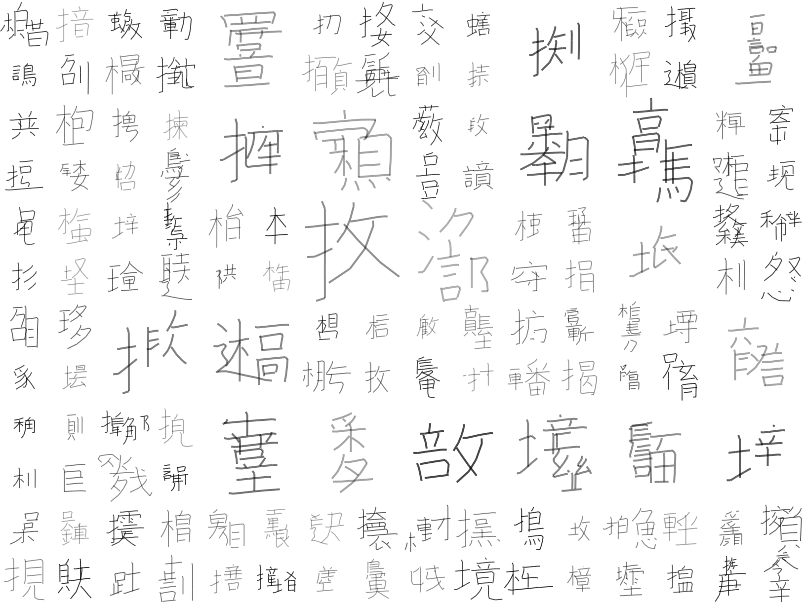 fake kanji