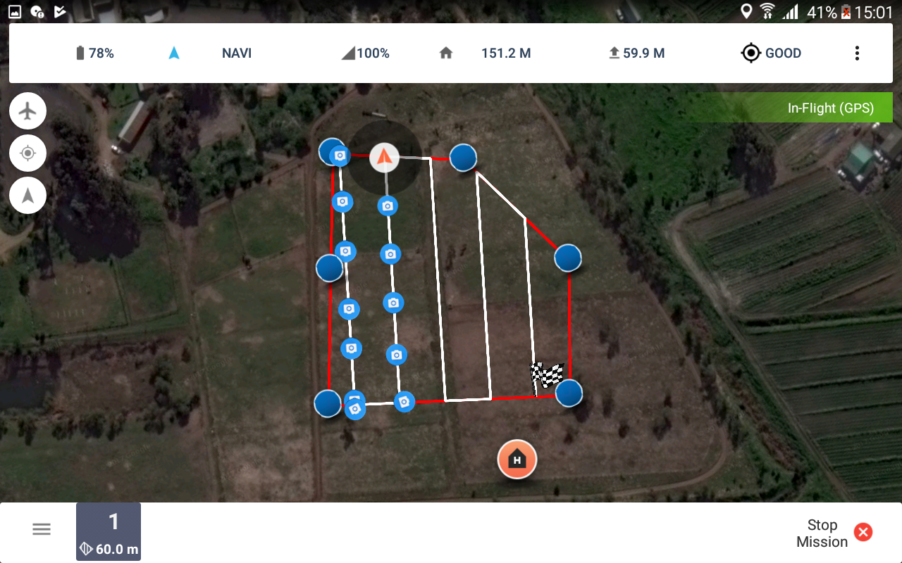 Aerobotiics Flight Planner for DJI