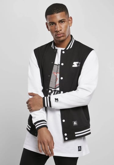 starter-college-fleece-jacket-black-white-m-1