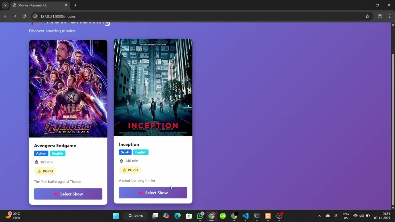 GitHub - KAI-BOT99/movie-ticket-booking-system: A Laravel-based Movie ...